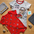 Set 2 Enterizos Cortos Disney Cars
