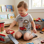 Set 2 Enterizos Cortos Disney Cars