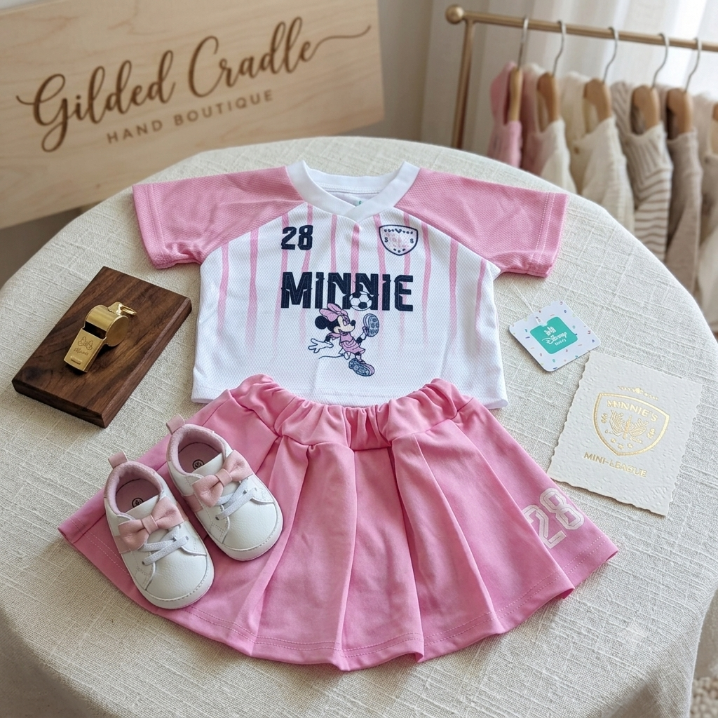 Conjunto Deportivo Falda Pantalón Minnie Mouse