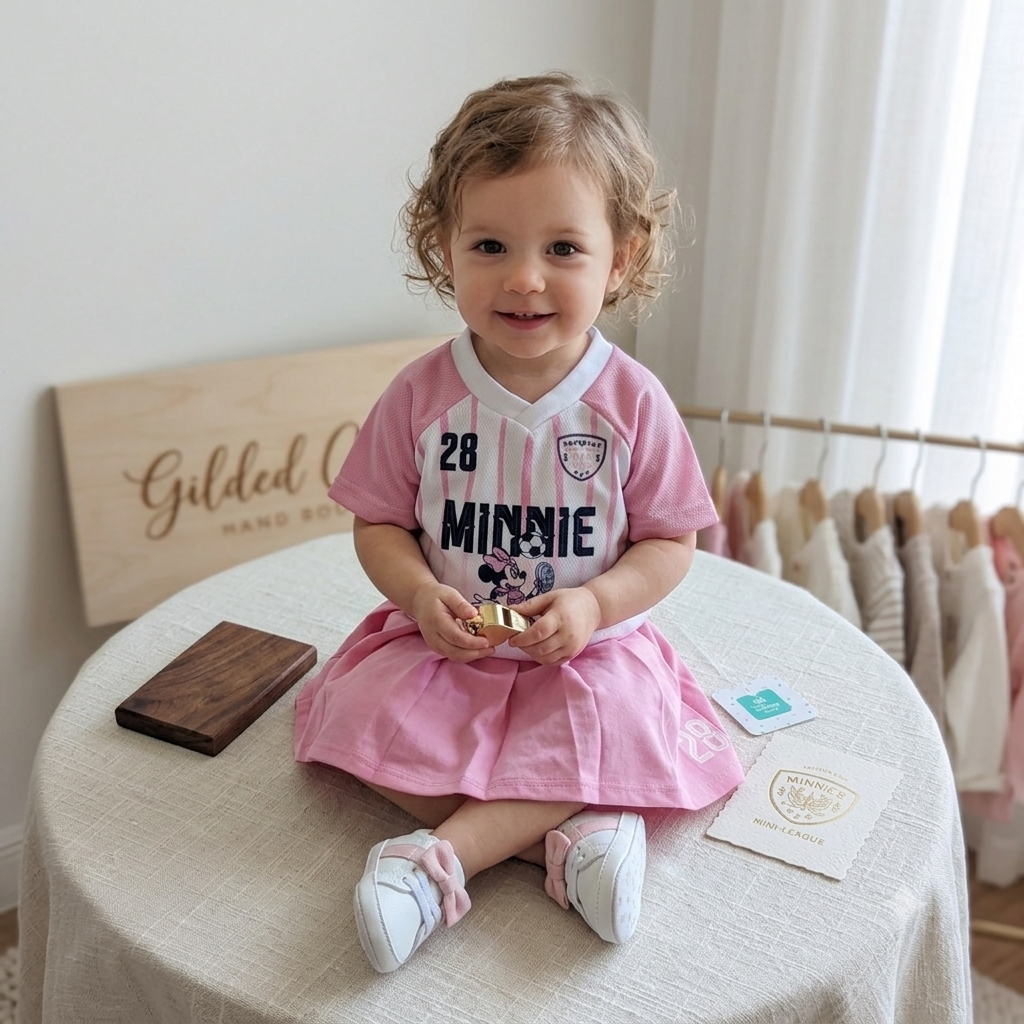 Conjunto Deportivo Falda Pantalón Minnie Mouse