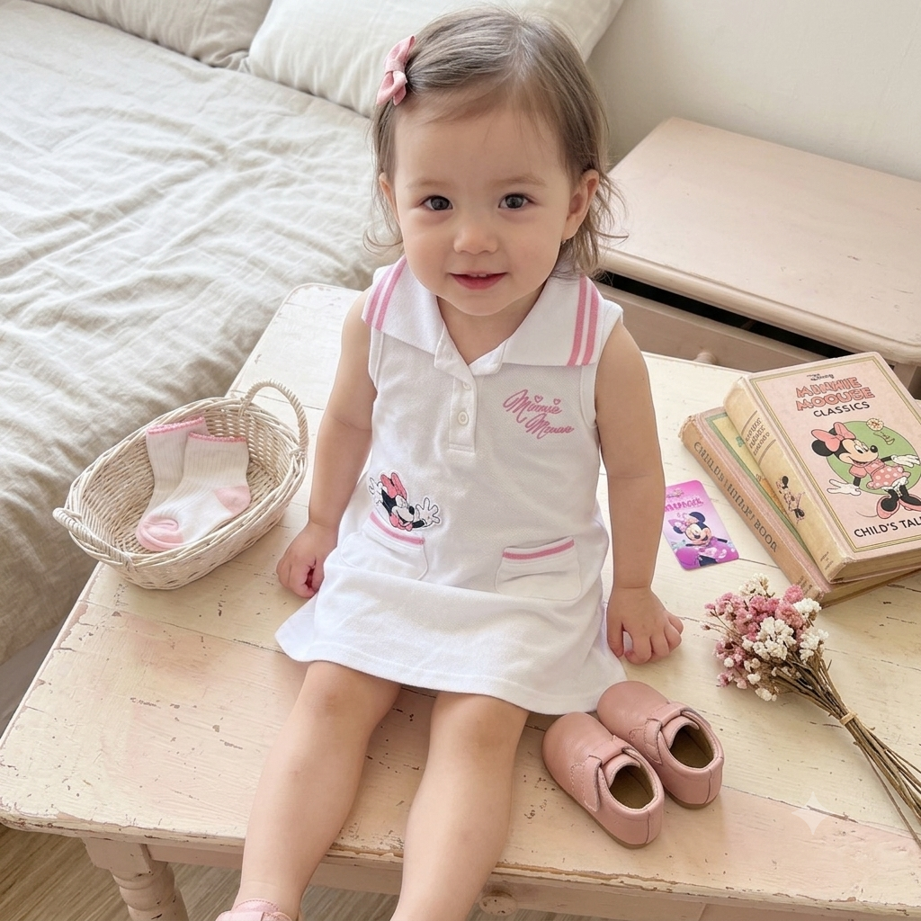 Vestido Polo Sin Mangas Disney Minnie