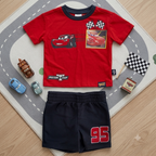 Set Pantaloneta y Camiseta Cars Disney