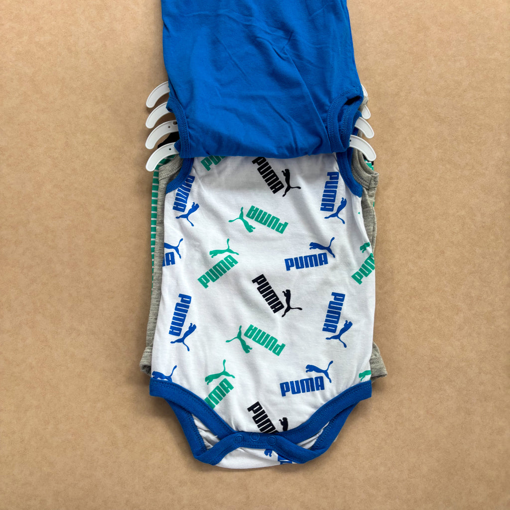 Pack de 4 Bodys Puma para Niño