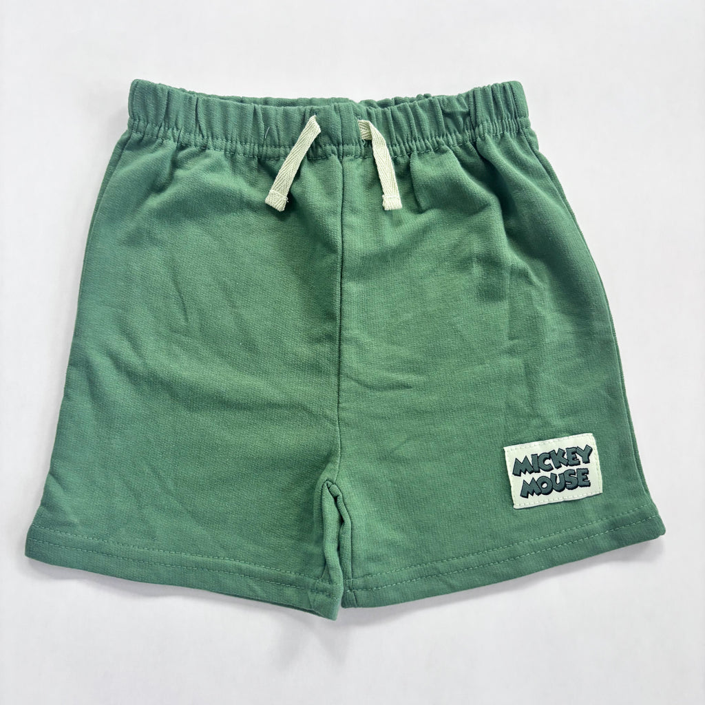 Conjunto Casual Mickey Mouse Verde y Blanco