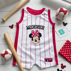 Enterizo Deportivo Minnie Mouse Fucsia
