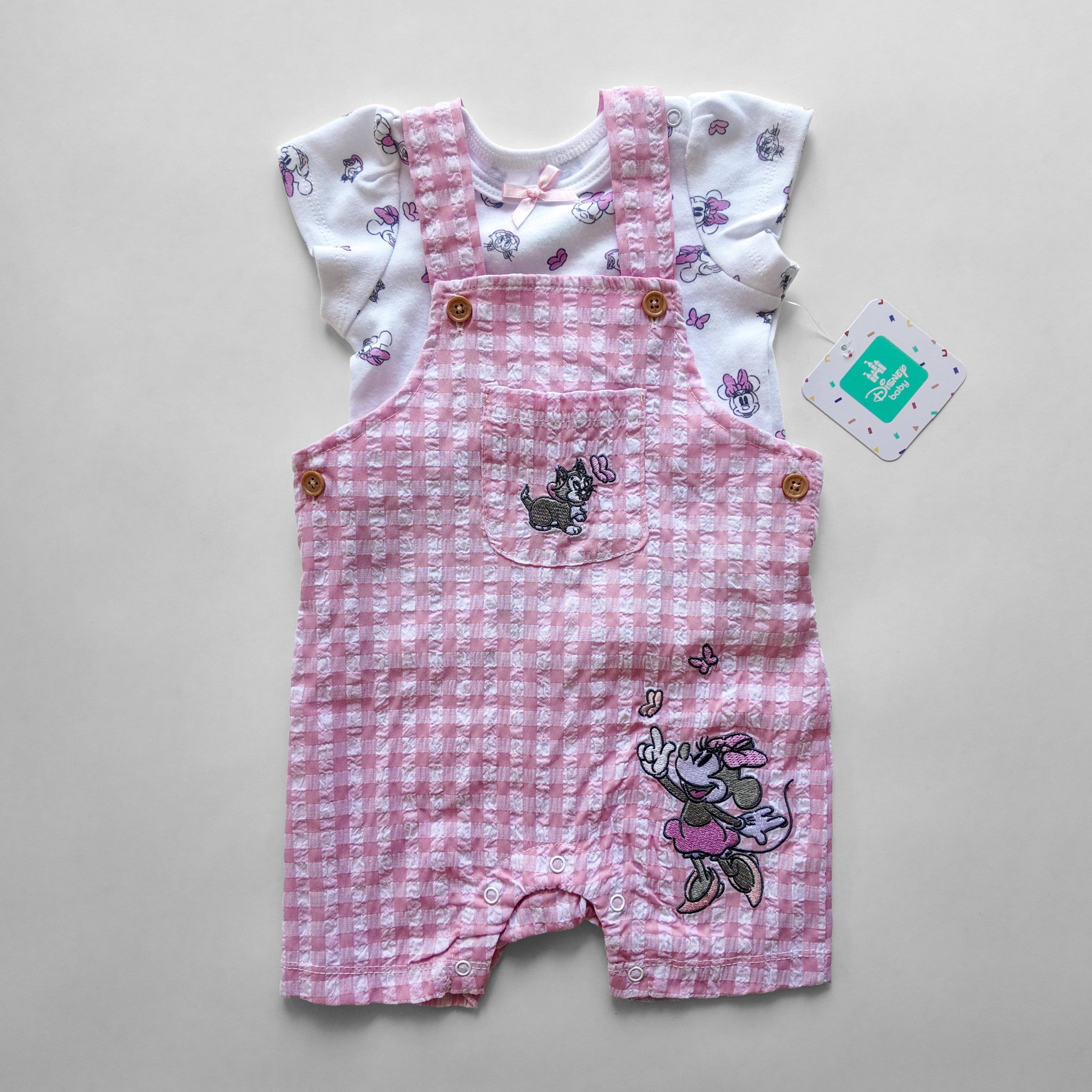 Conjunto 2 Piezas Overol y Body Aristogatos