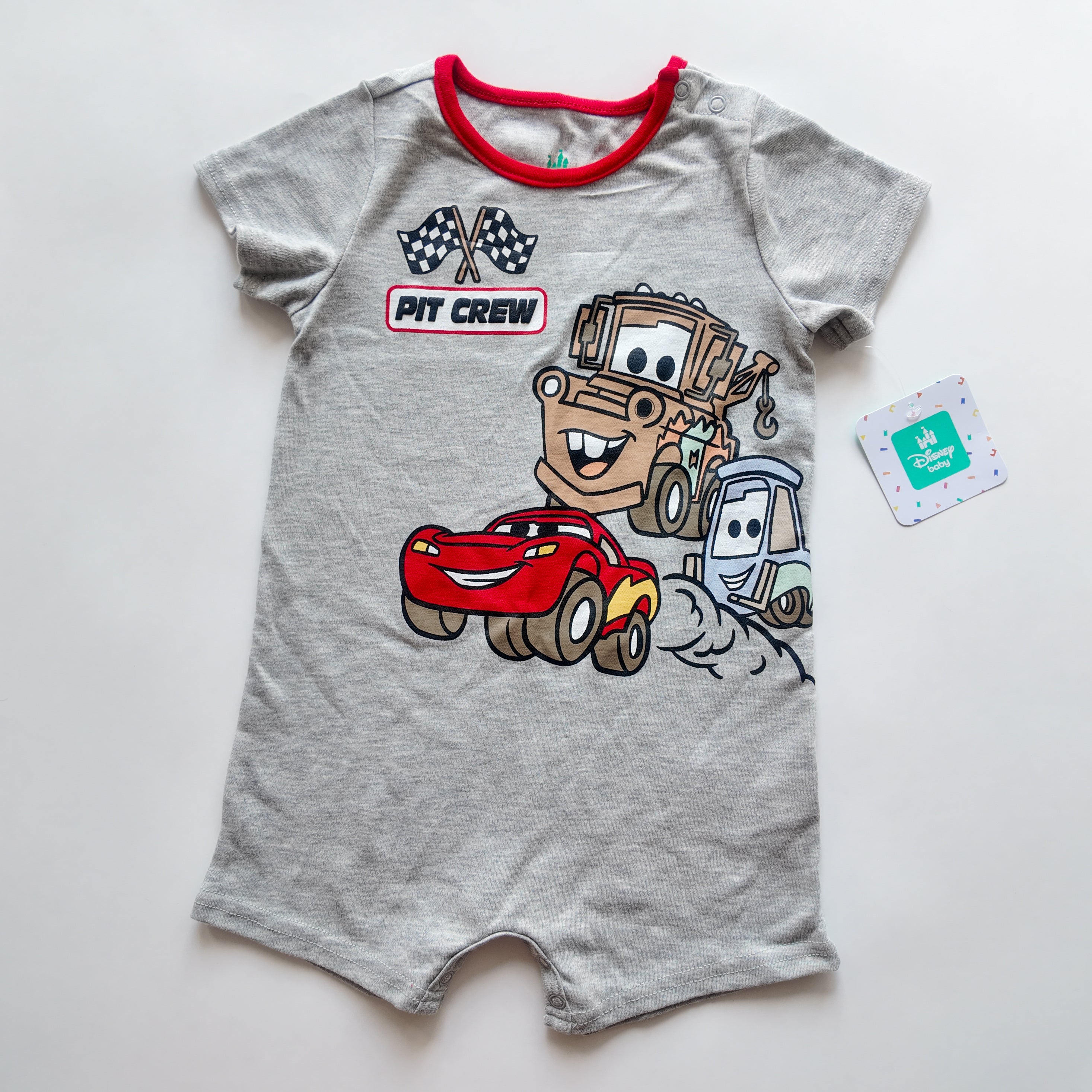 Set 2 Enterizos Cortos Disney Cars