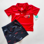 Conjunto Polo y Short Rayo McQueen