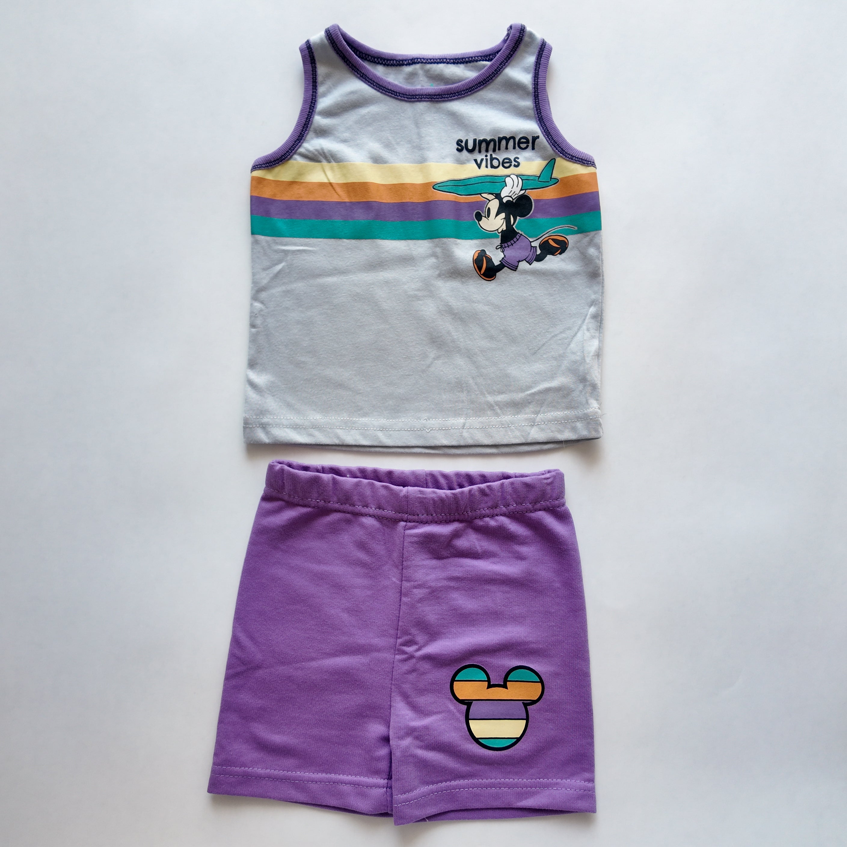 Set 4 Piezas Mix & Match Mickey Surf