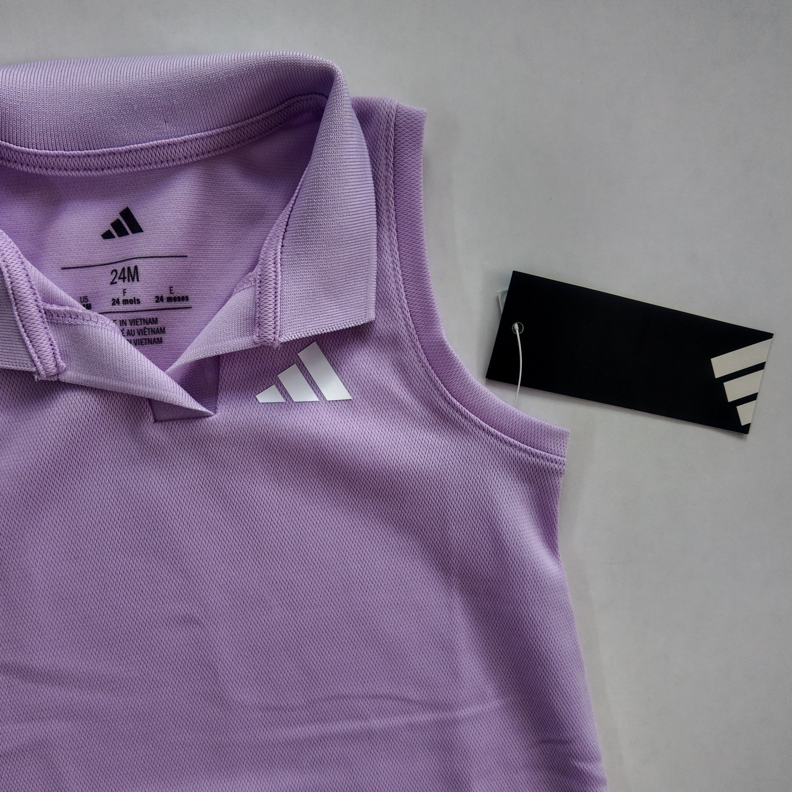 Vestido Deportivo Polo Adidas Lila