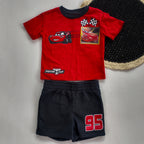 Set Pantaloneta y Camiseta Cars Disney