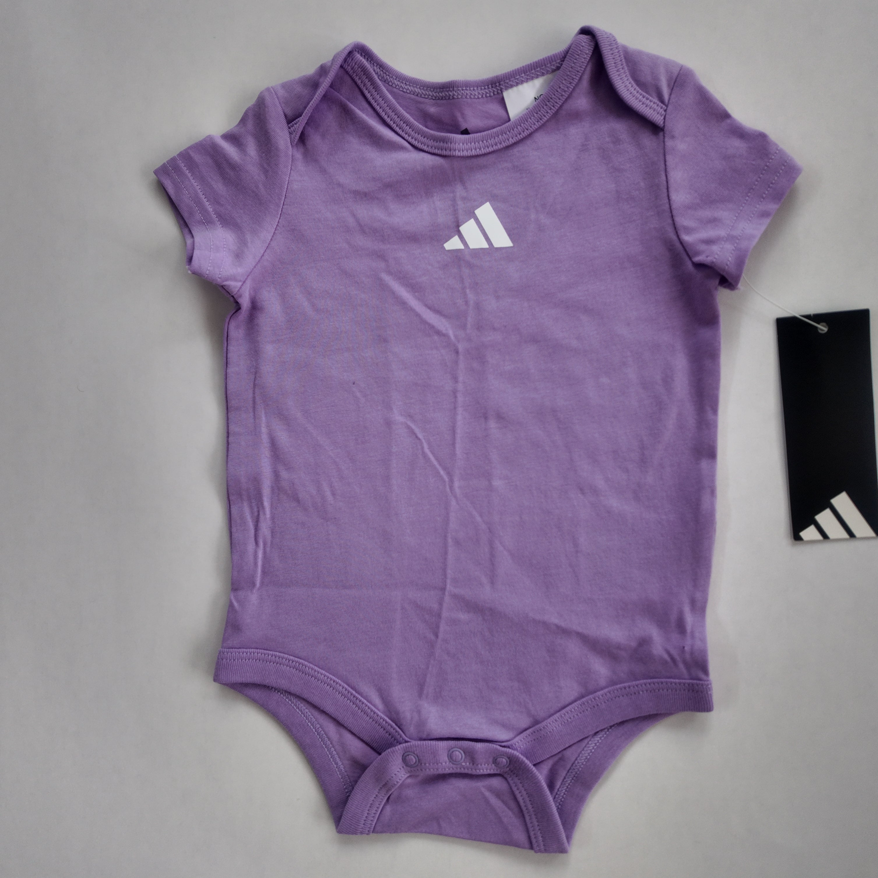 Conjunto Body y Pantaloneta Adidas Lila