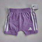 Conjunto Body y Pantaloneta Adidas Lila