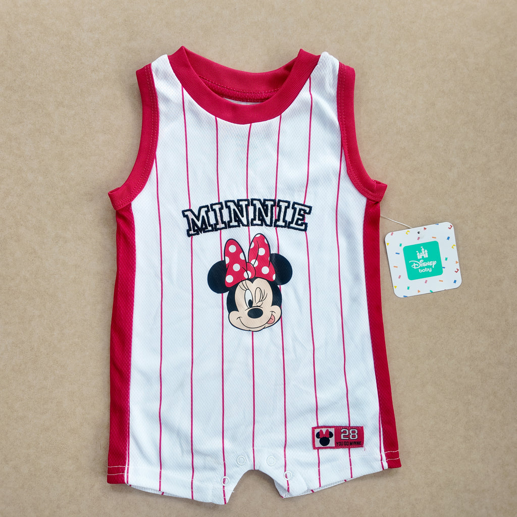 Enterizo Deportivo Minnie Mouse Fucsia