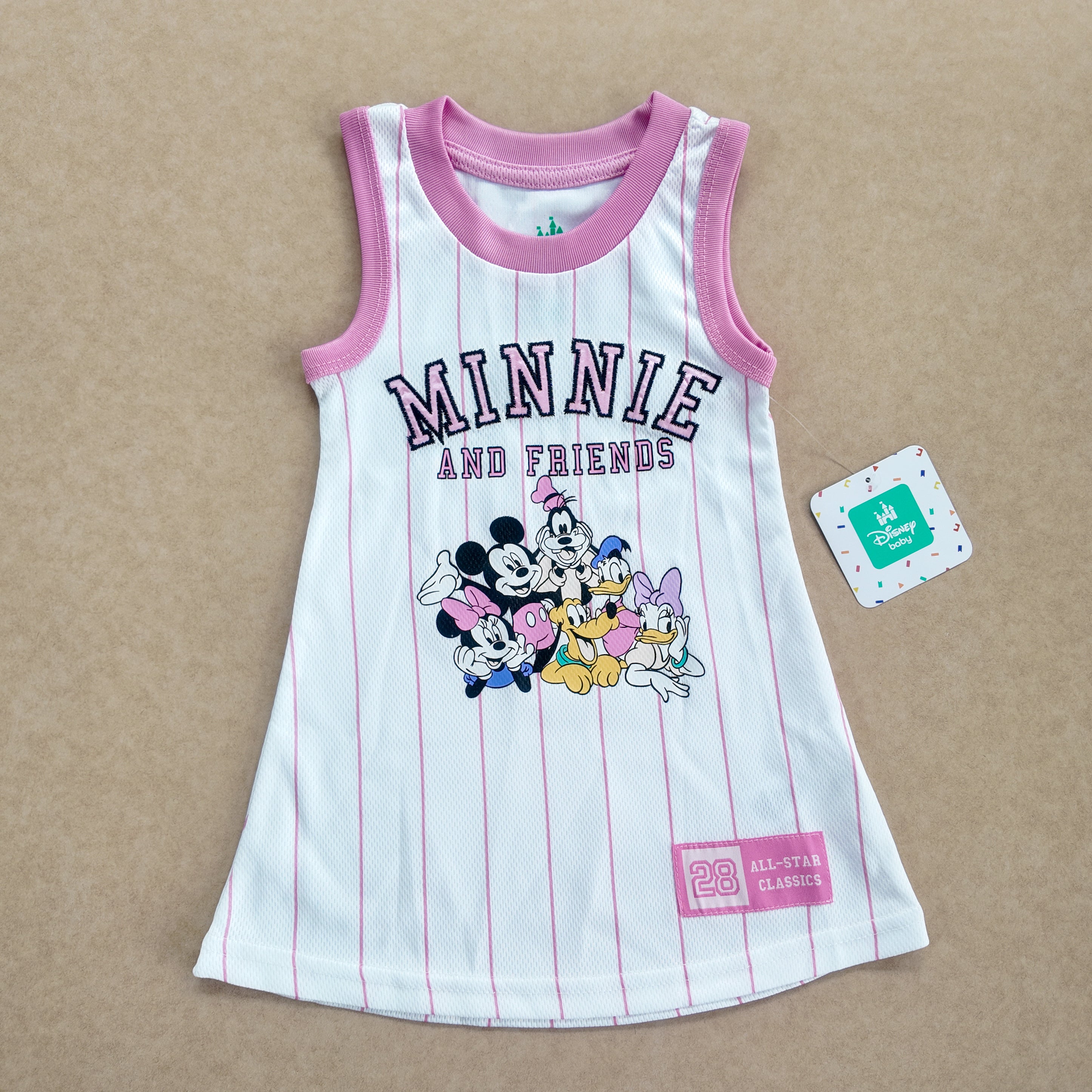 Conjunto Deportivo Minnie and Friends Rosa
