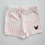 Conjunto Camiseta y Pantaloneta Rayas Minnie Mouse