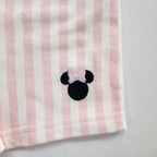Conjunto Camiseta y Pantaloneta Rayas Minnie Mouse