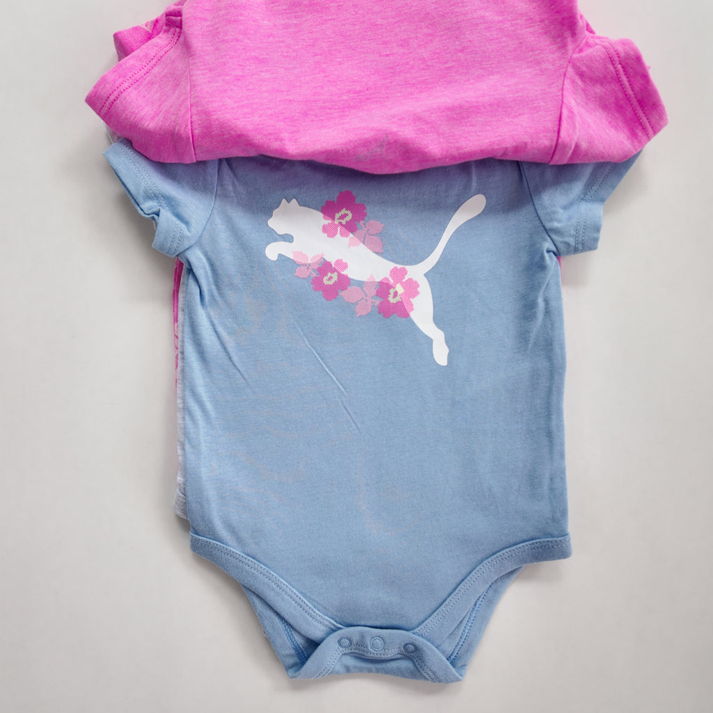 Pack de 4 Bodys Puma para Niña