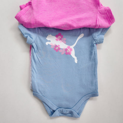 Pack de 4 Bodys Puma para Niña