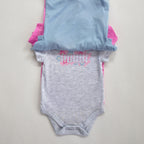 Pack de 4 Bodys Puma para Niña