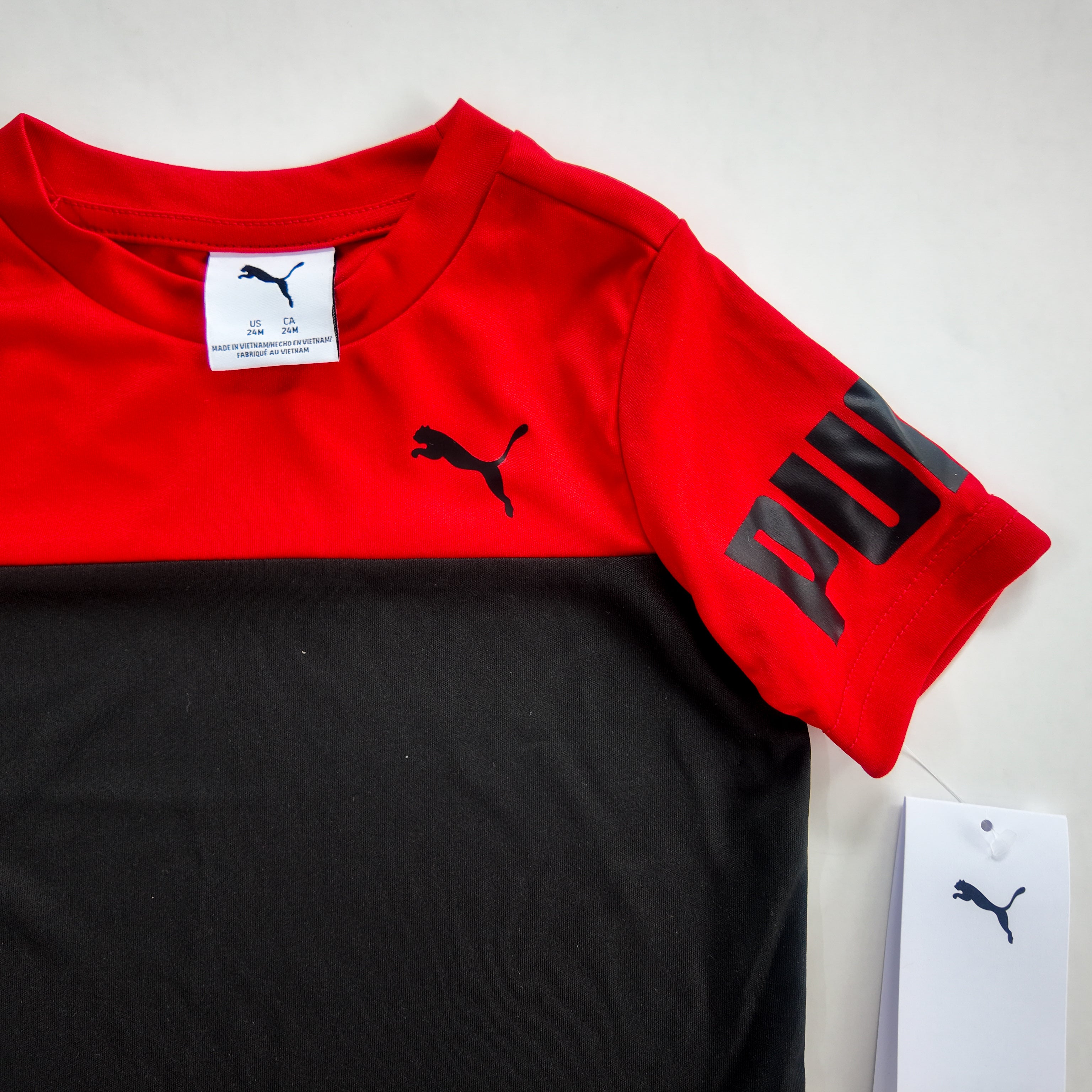 Conjunto Deportivo Puma Rojo y Negro