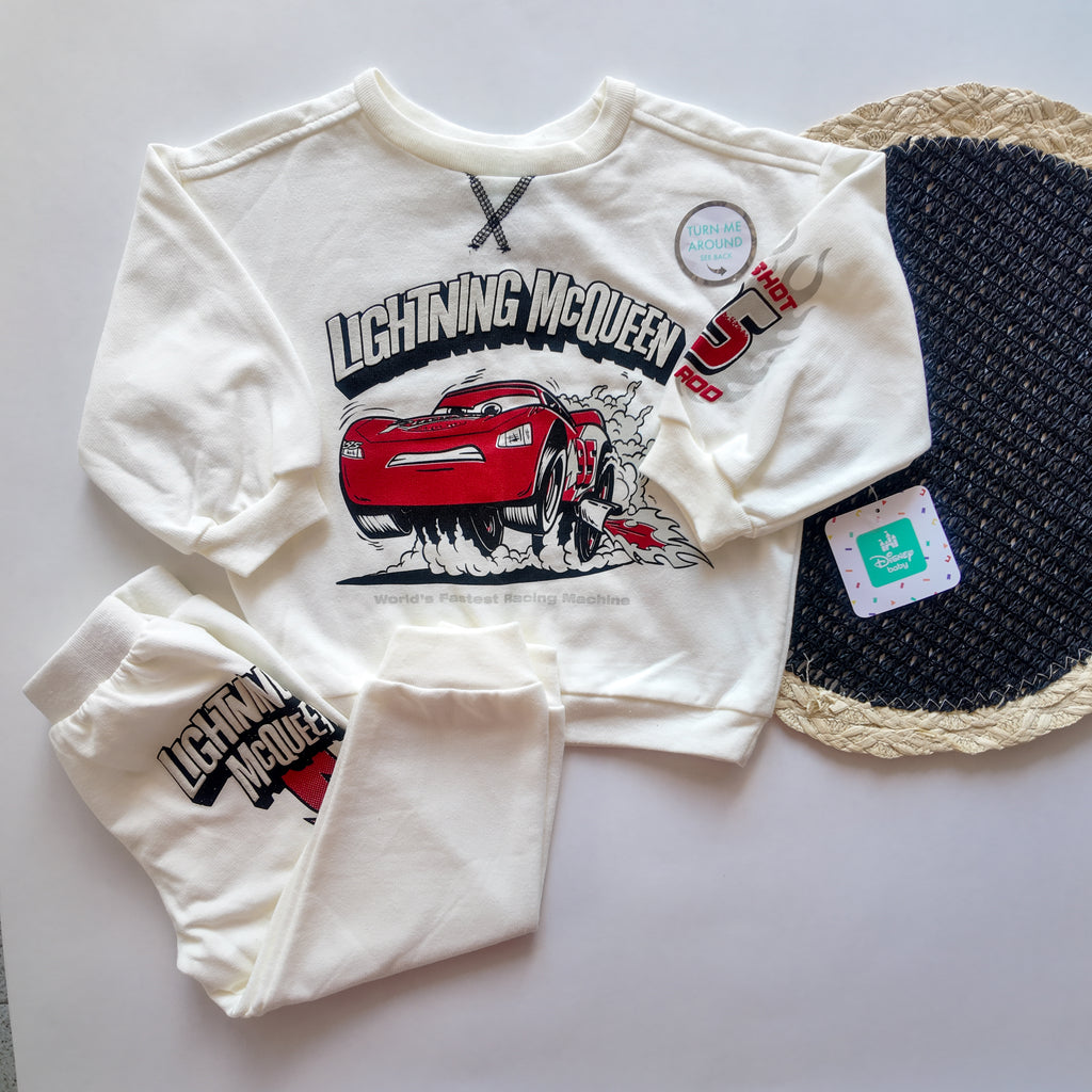 Conjunto Sudadera Rayo McQueen 2 Piezas