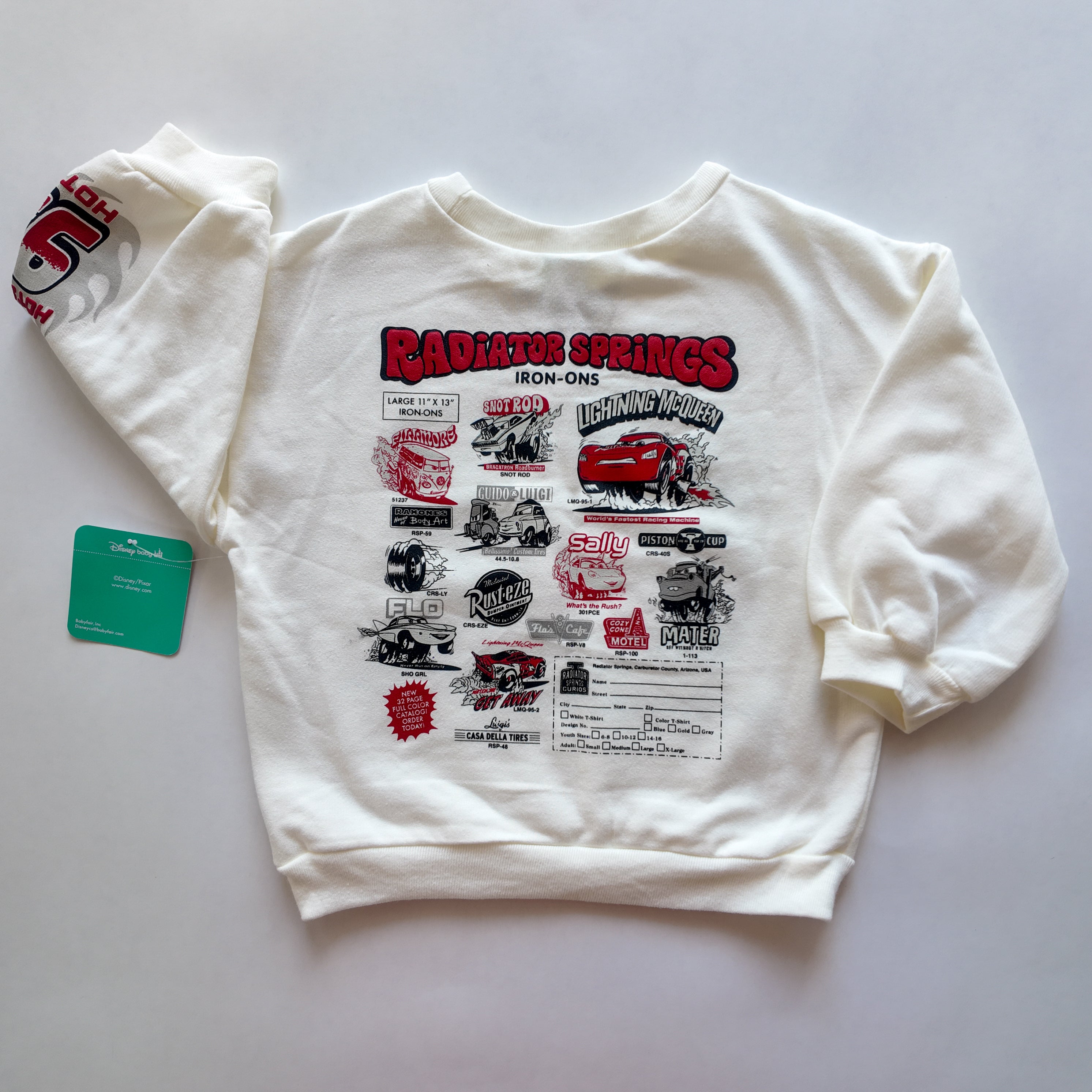 Conjunto Sudadera Rayo McQueen 2 Piezas